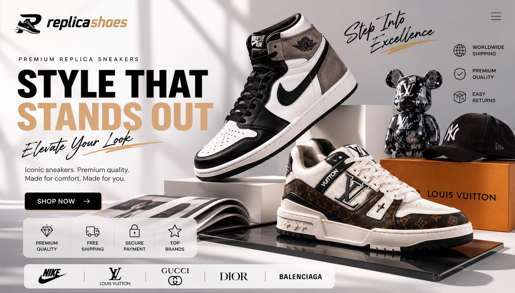 replica shoes